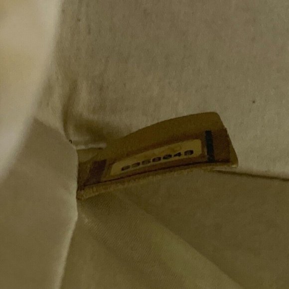 CHANEL CC Mark CC Chocolate bar Double Chain Crossbody Shoulder Bag Canvas Beige - Picture 14 of 16